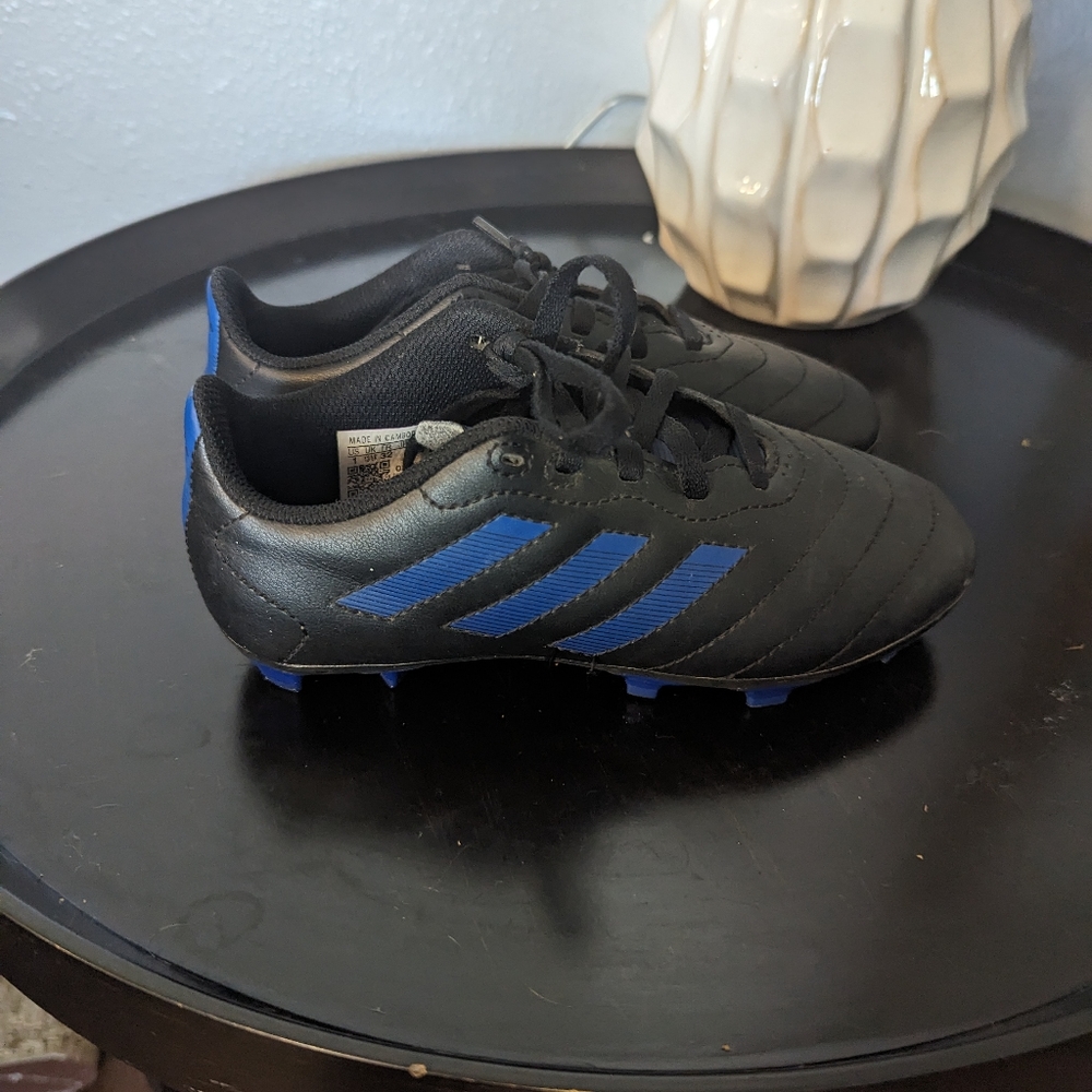 adidas Kids Shoes - Black and Blue - Picture 4 of 5